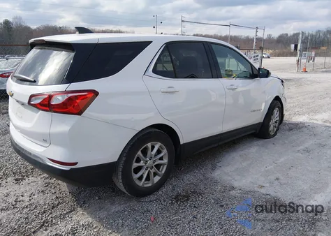 2020 Chevrolet Equinox Fwd Lt 1.5L Turbo из США, поврежденный, VIN 2GNAXKEV4L6239747